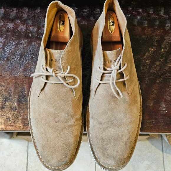 Greats Men's Suede Chukka Boots, Tan, Sz 13 - Picture 2 of 16